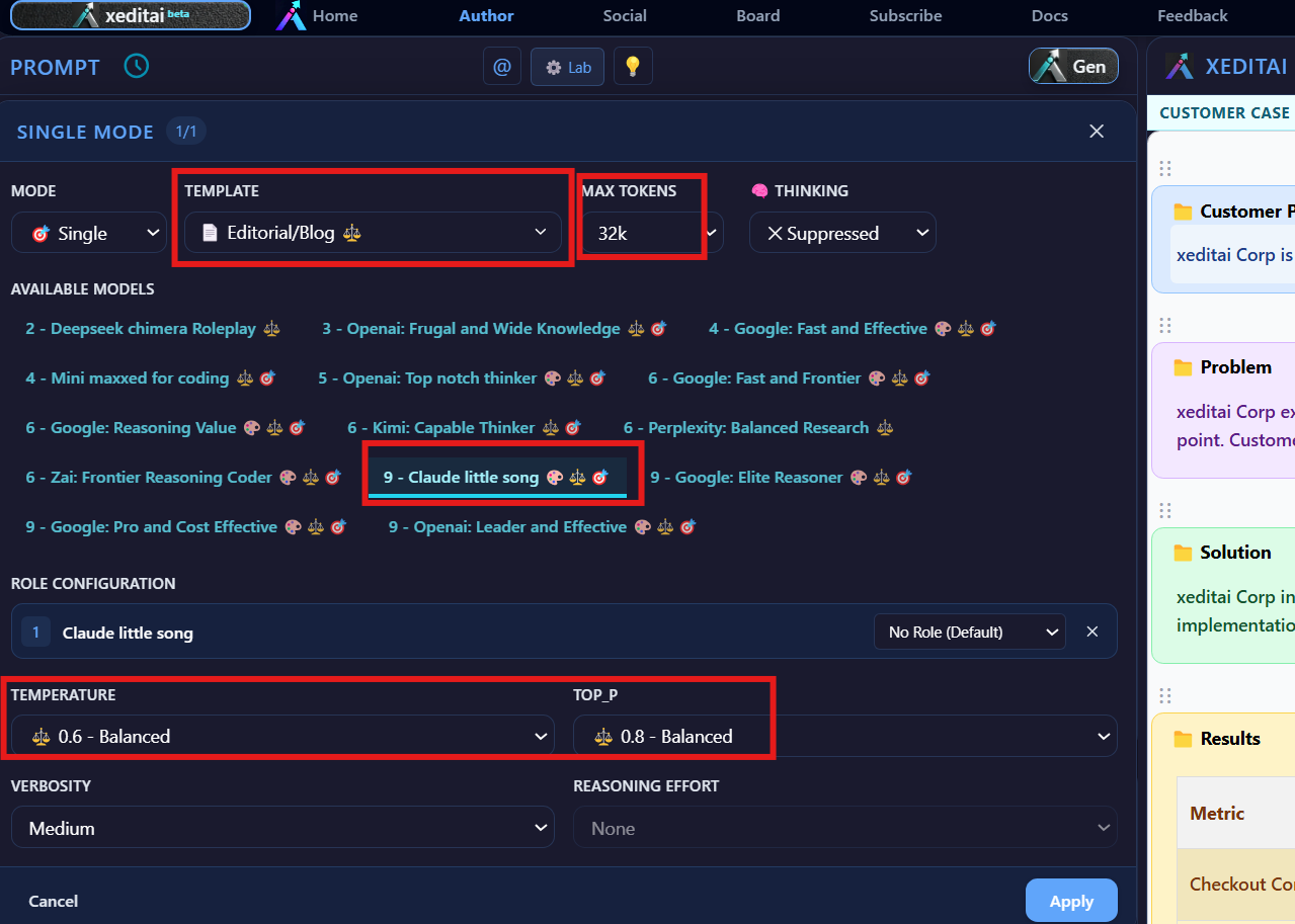 Templates & Tones screenshot